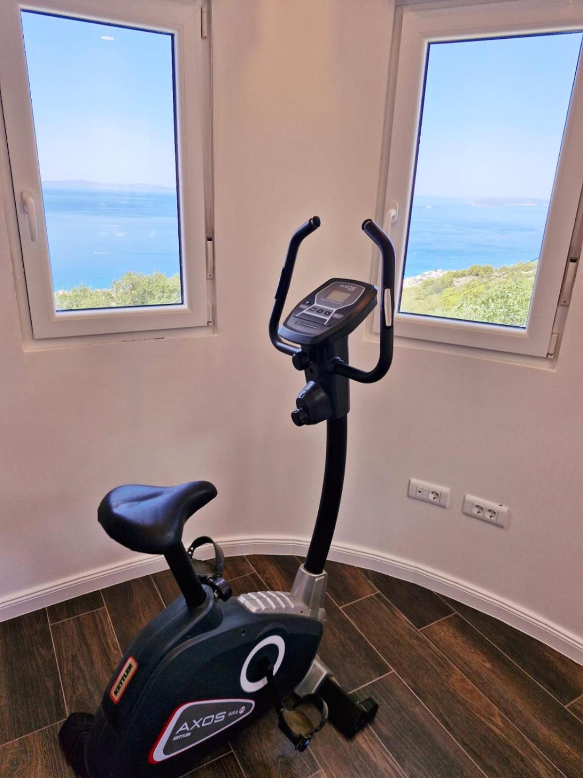 Sea View Luxury Apart Hotel Villa Conte With Swiming Pool And Romantic Spa Podstrana Kültér fotó