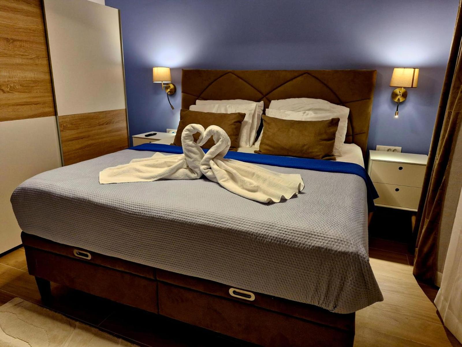 Sea View Luxury Apart Hotel Villa Conte With Swiming Pool And Romantic Spa Podstrana Kültér fotó